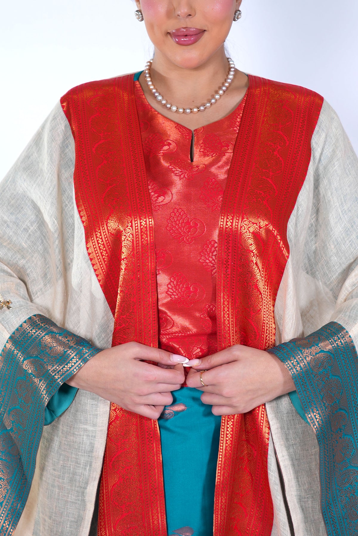 Badria Ivory Sari Bisht