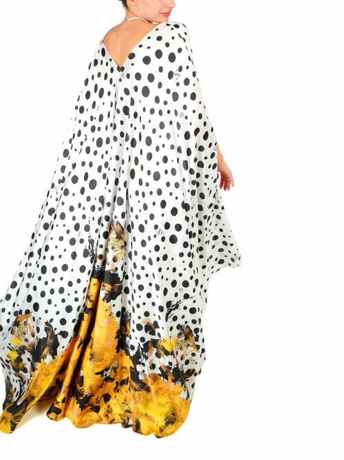 Dalia Botanical Silk Dress
