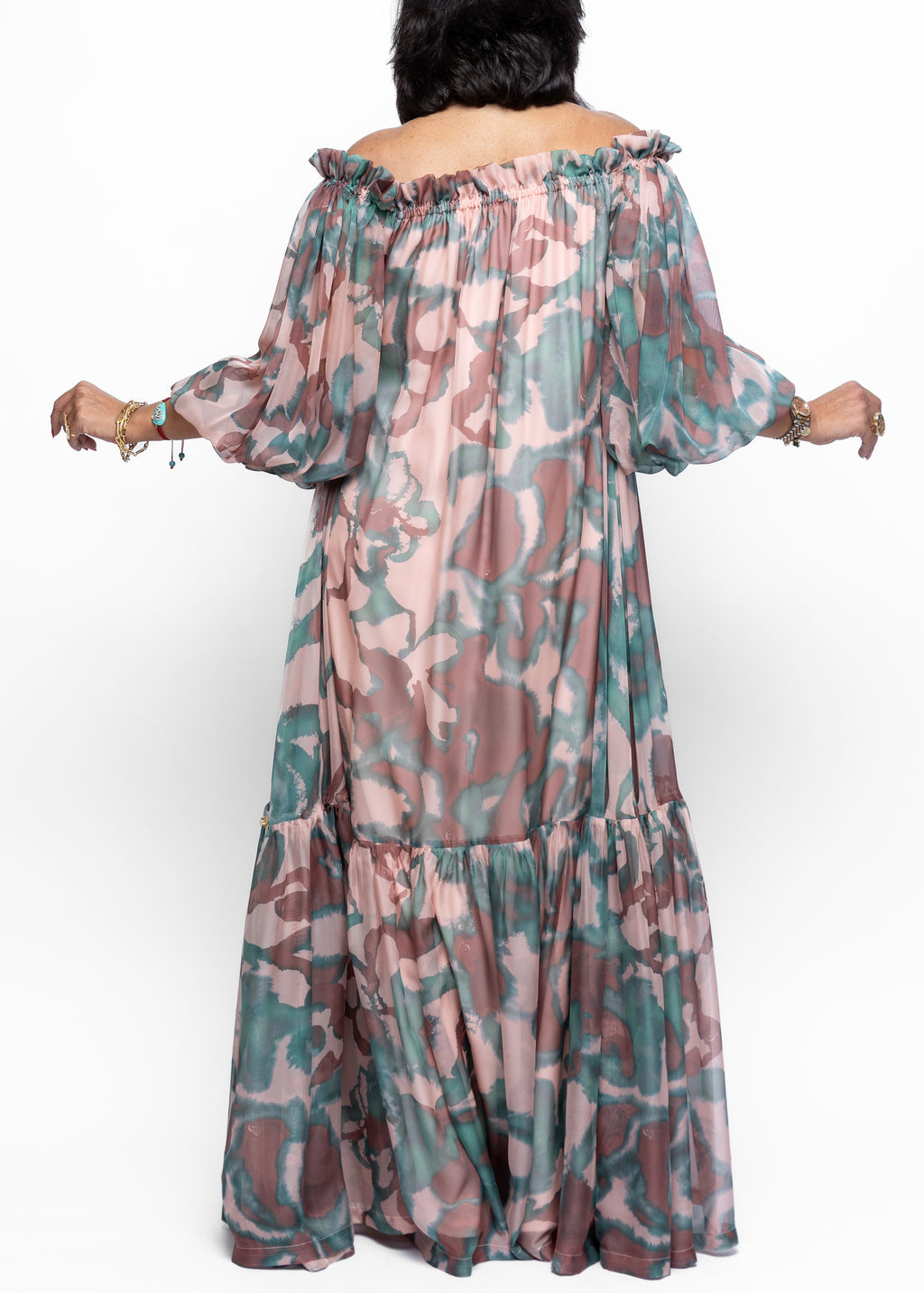 AlGhalya Silk Sating Dress