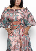 AlGhalya Silk Sating Dress