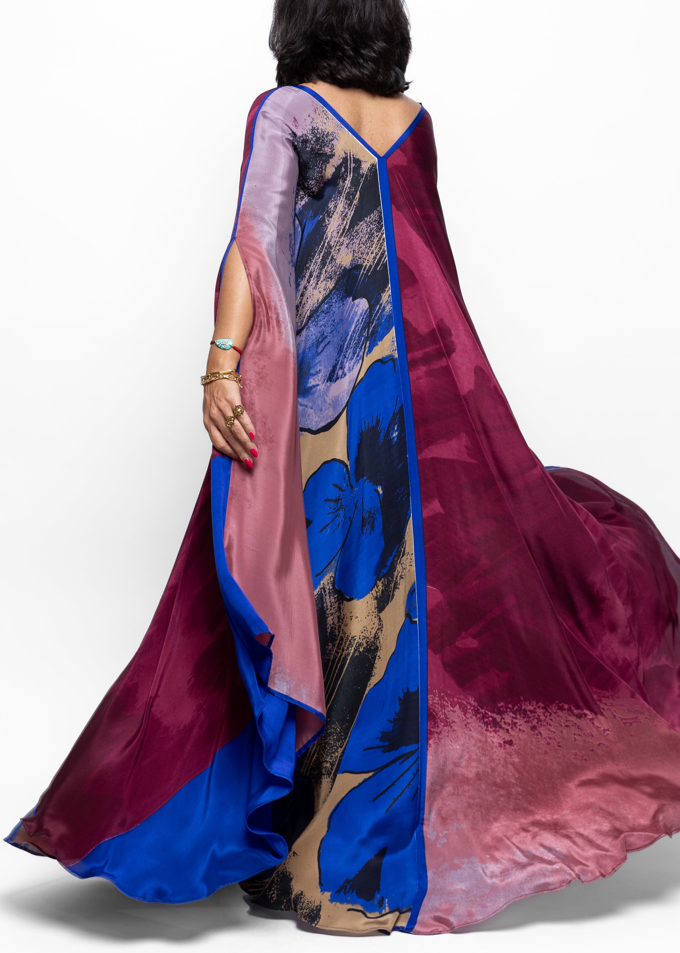 Jawhara Royale Silk Kaftan
