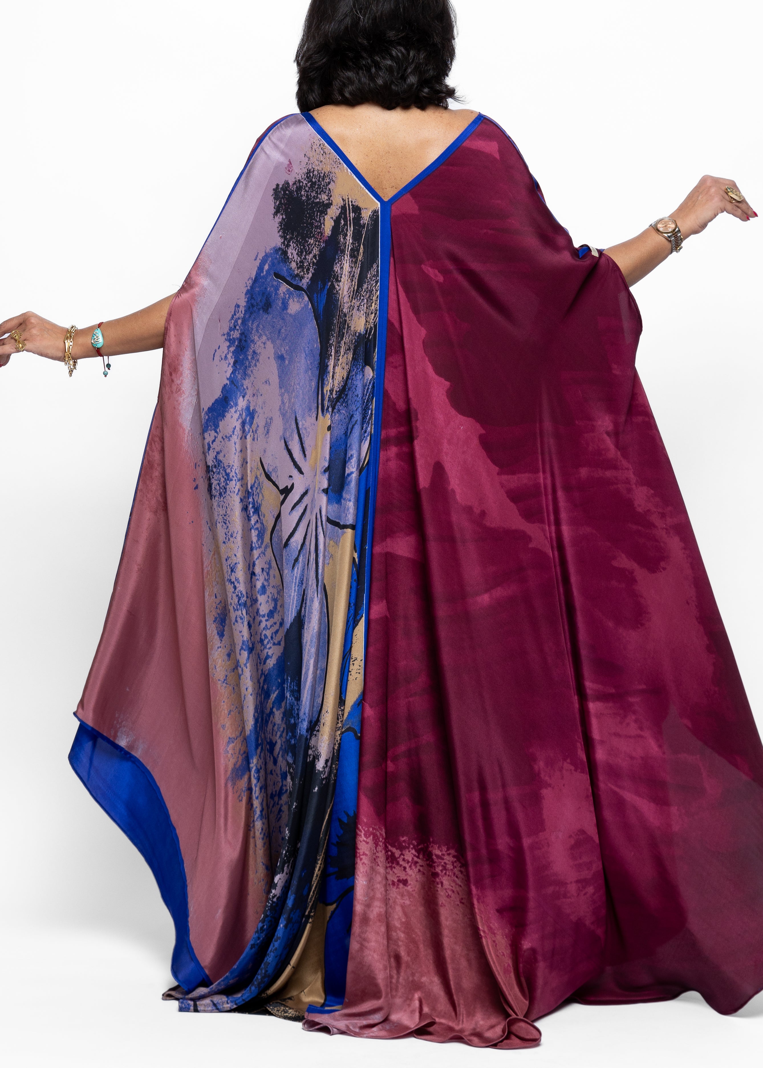 Jawhara Royale Silk Kaftan