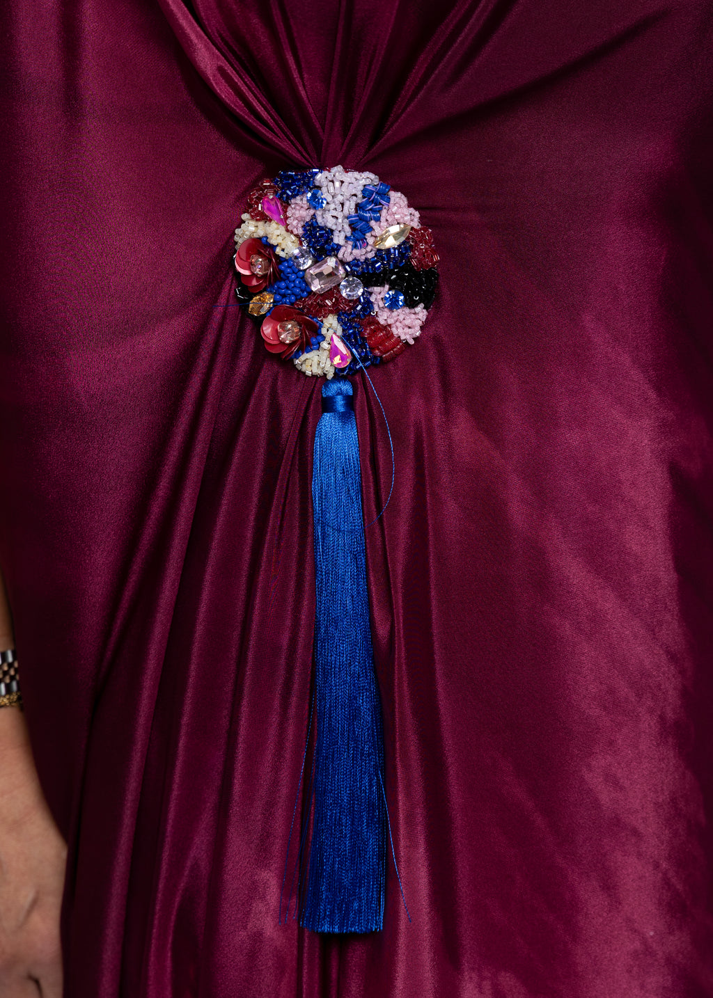 Jawhara Royale Silk Kaftan