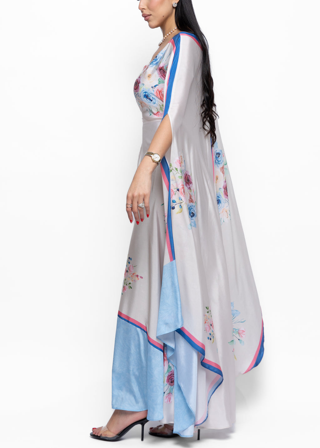 Layla Rosé Bloom Kaftan
