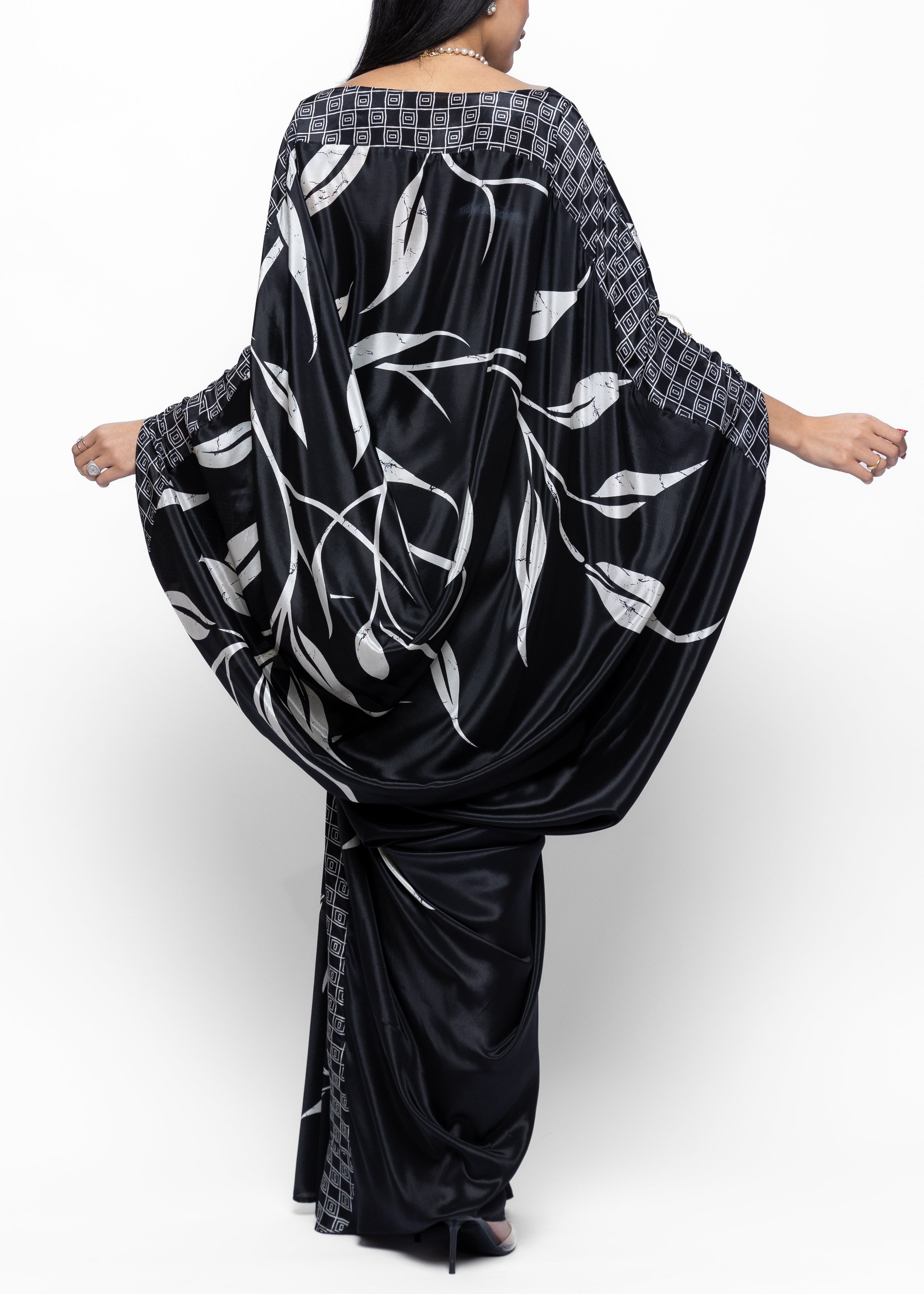 Noir Amal Couture Kaftan