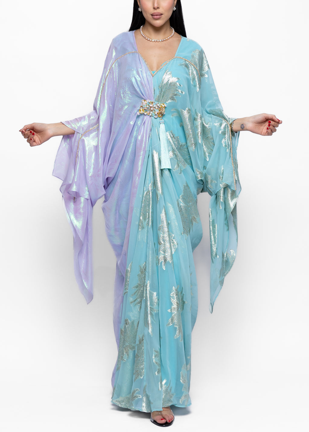 Zummurud Aurora Zari Kaftan