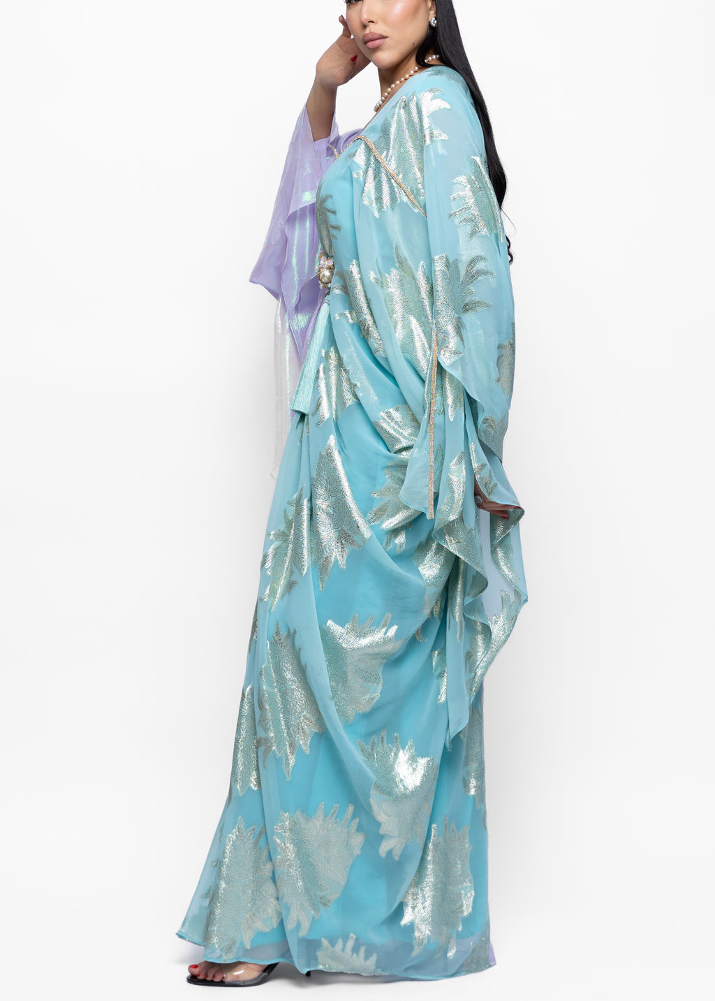 Zummurud Aurora Zari Kaftan