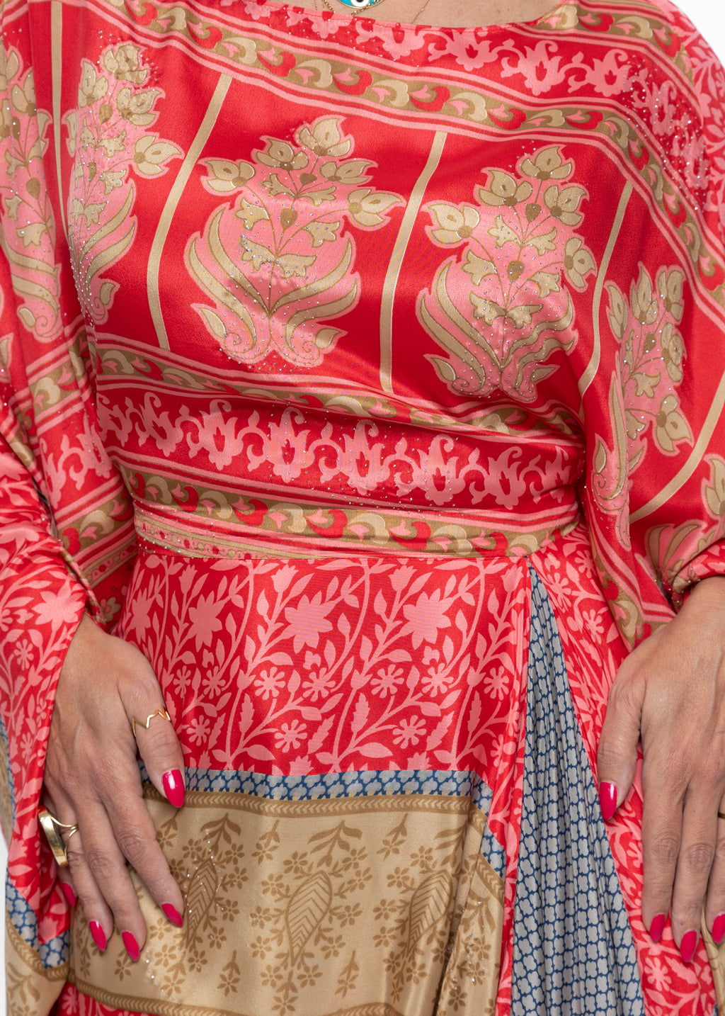 Aseel Crepe Couture Kaftan