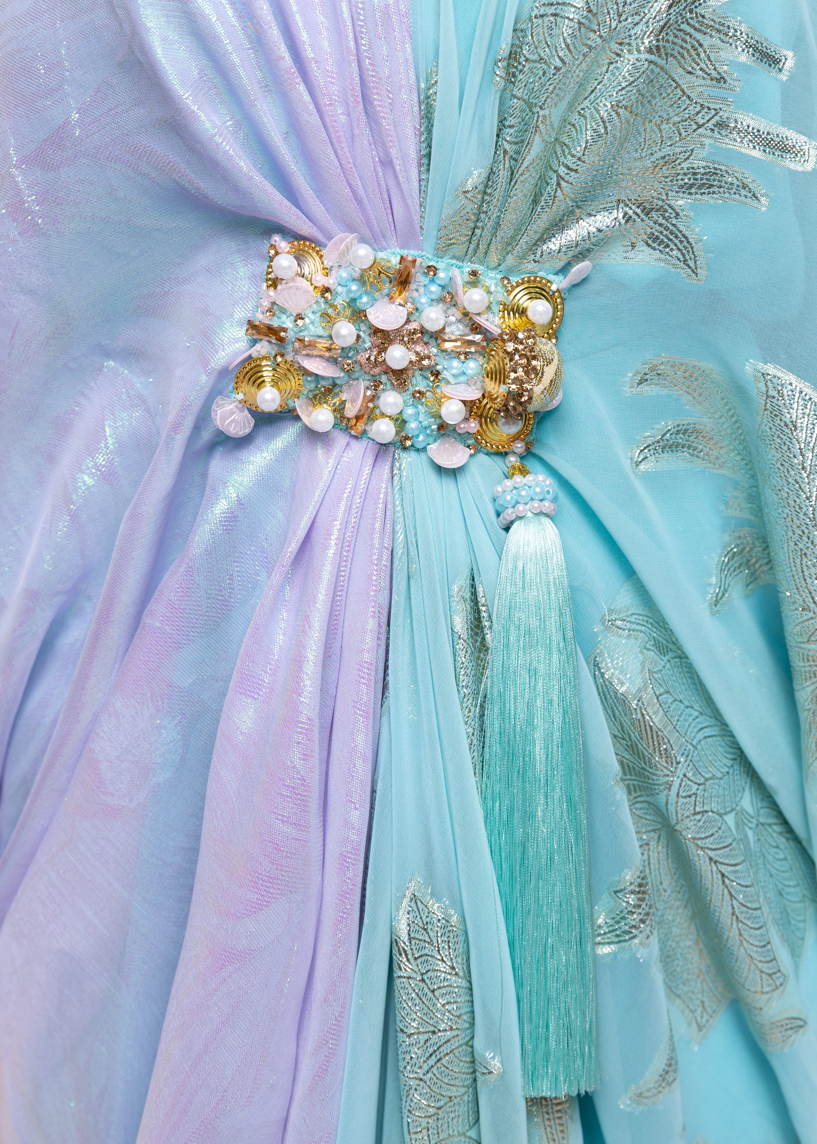 Zummurud Aurora Zari Kaftan