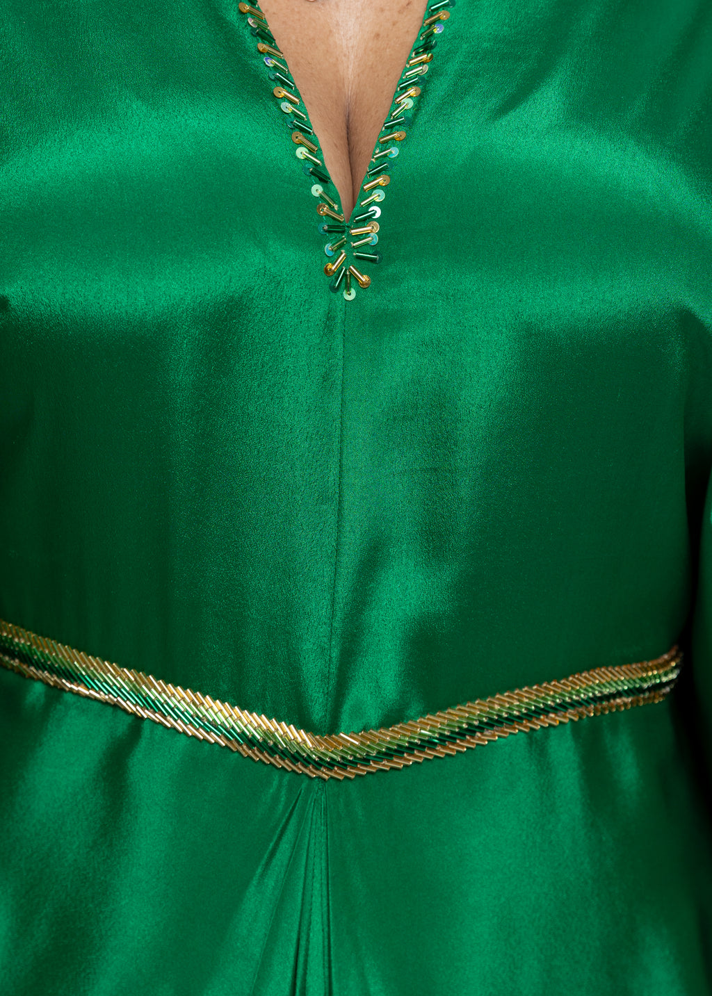 Moza Silk Couture Kaftan