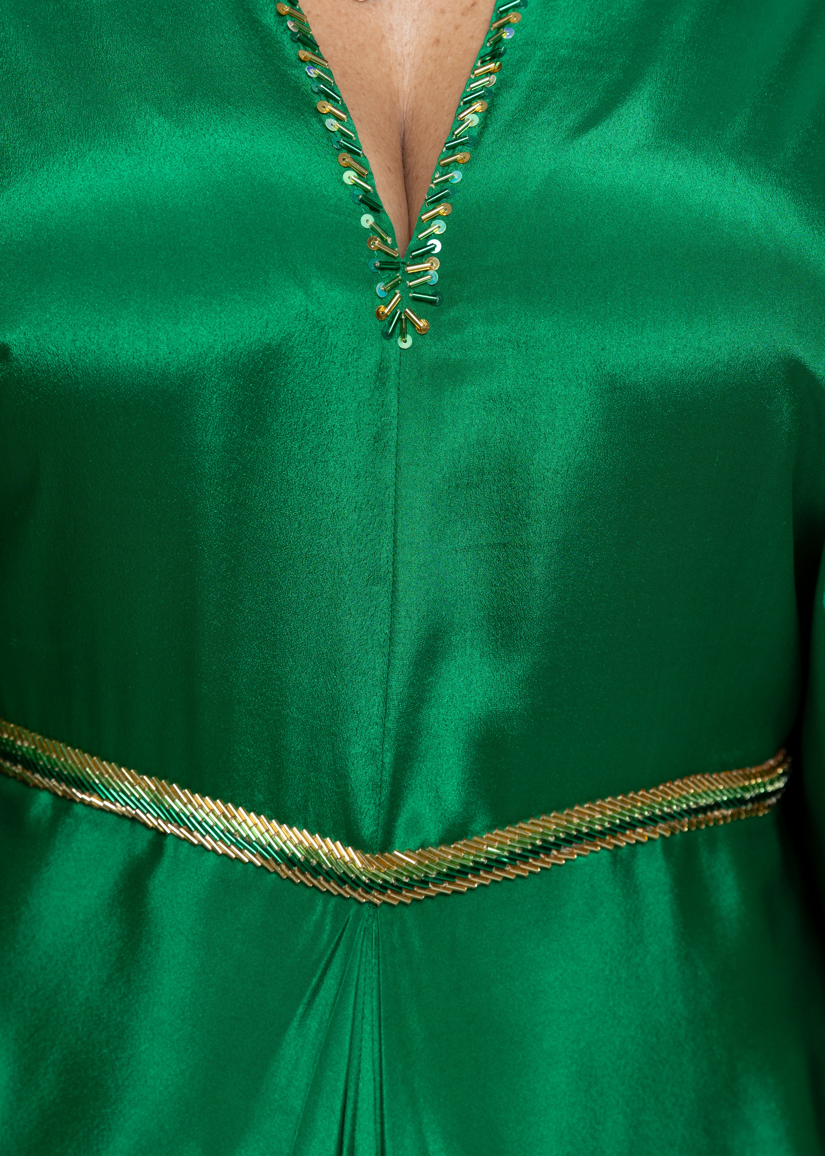 Moza Silk Couture Kaftan