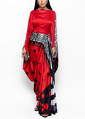 Dimah Rouge Polka Couture Kaftan