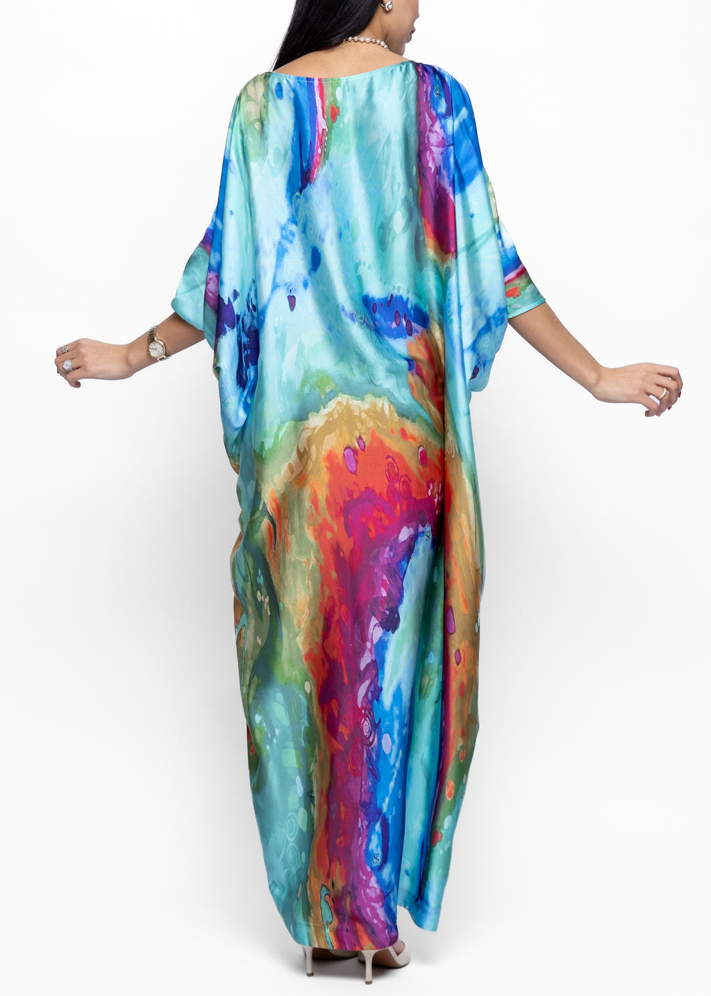 Safa Aurora Silk Couture Kaftan