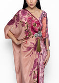 Ward Butterfly Silk Couture Kaftan