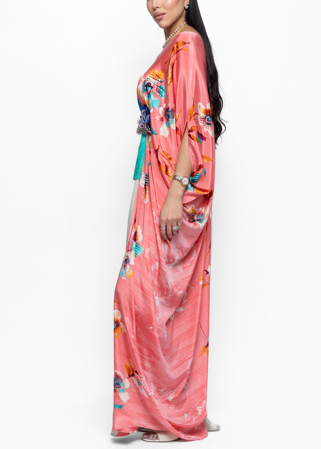 Razan Bloom Butterfly Kaftan