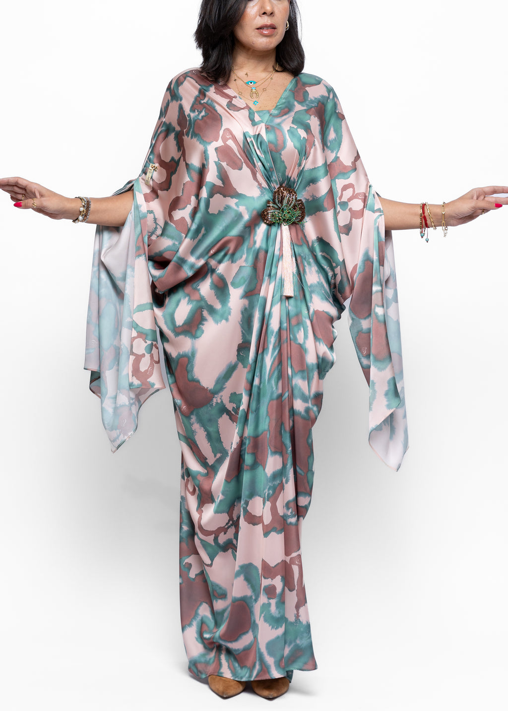 Jewl Silk Couture Kaftan