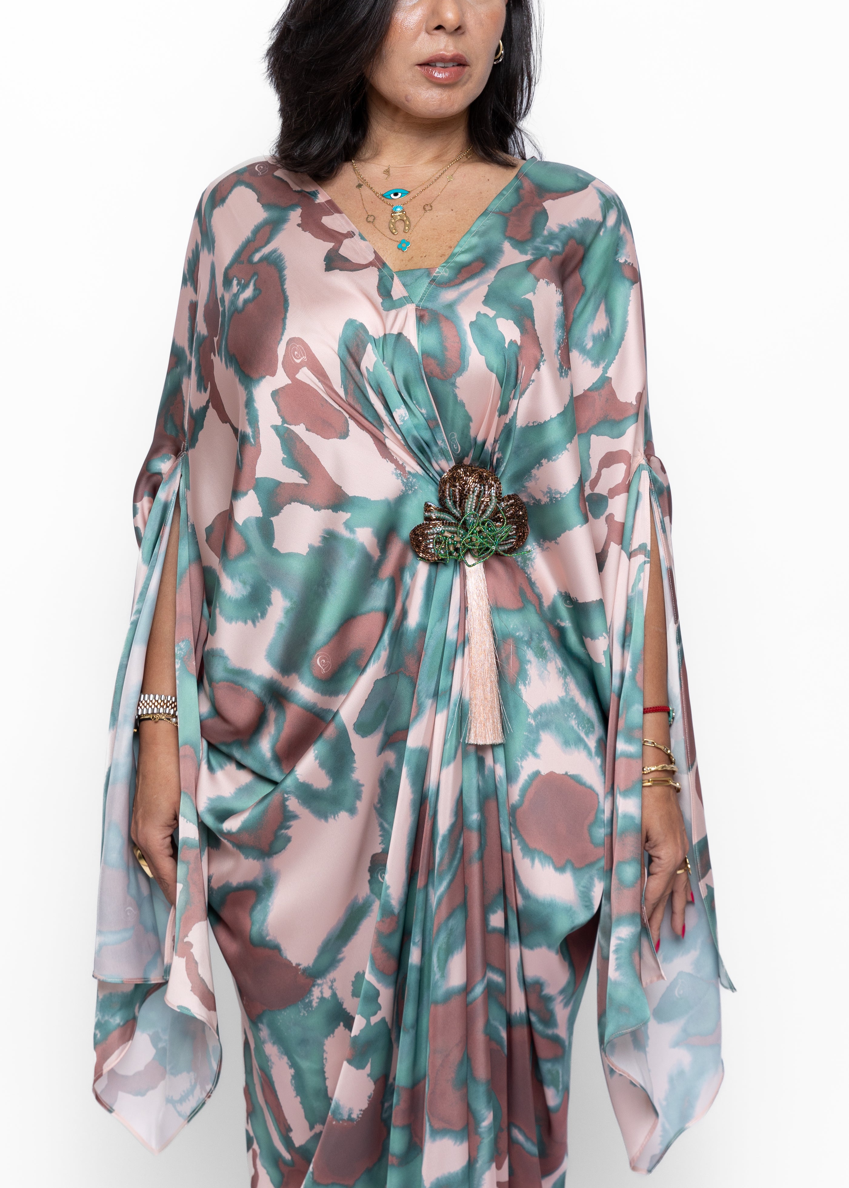Jewl Silk Couture Kaftan