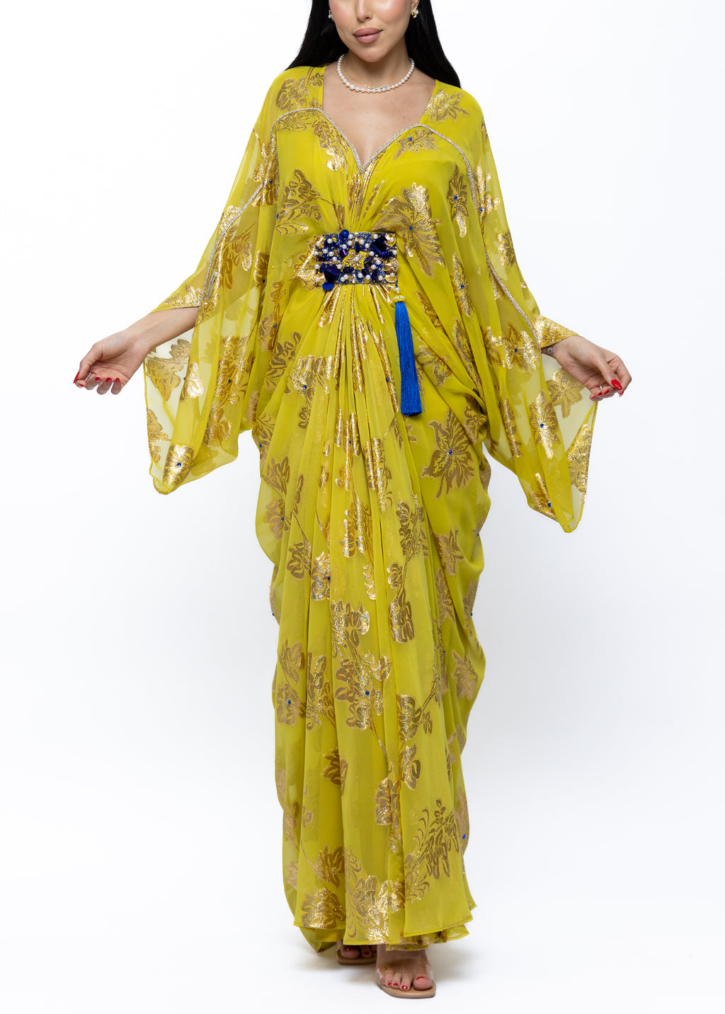 Rand Zari Couture Kaftan