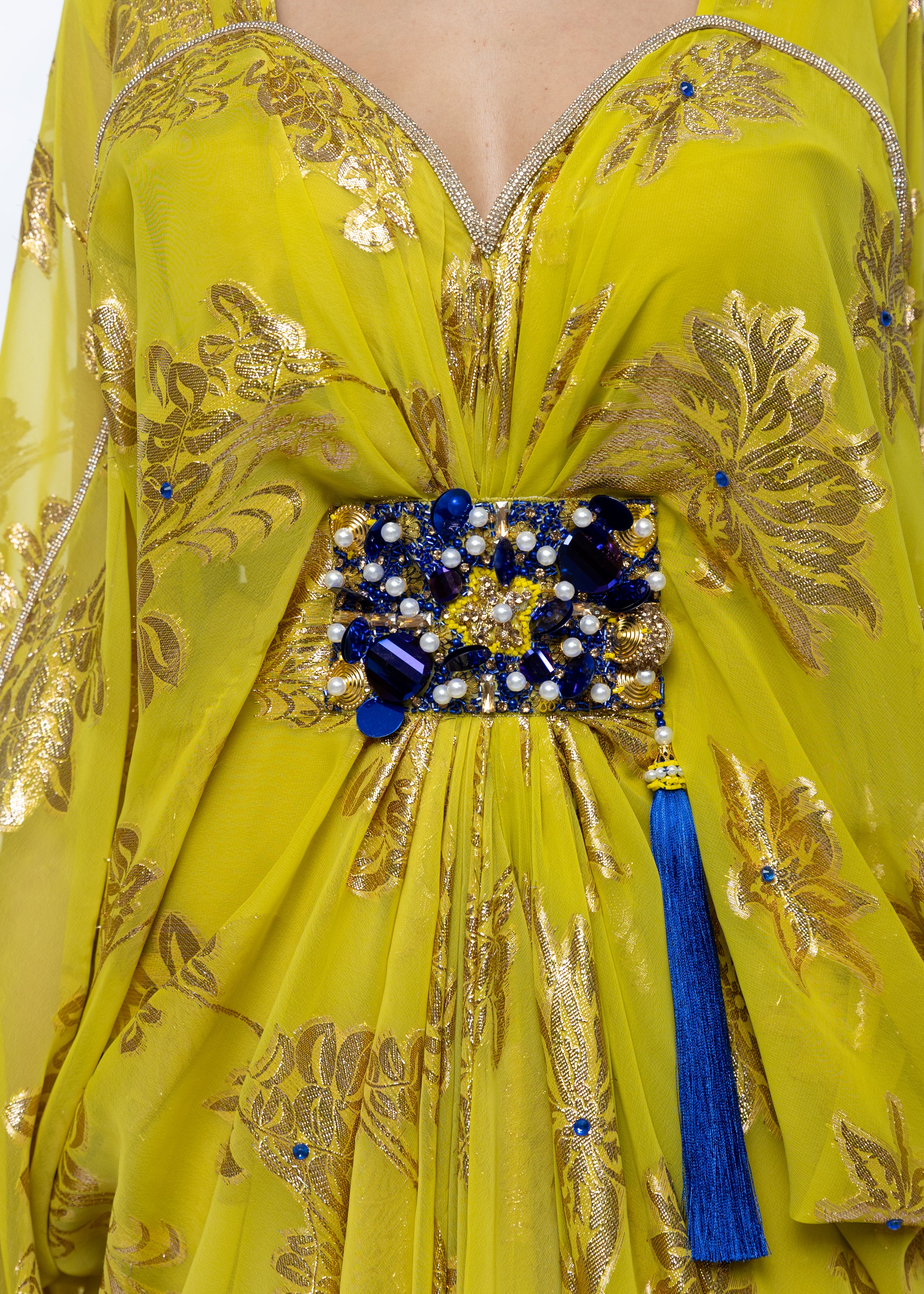 Rand Zari Couture Kaftan