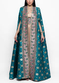Sumaya Azure Medallion Cape