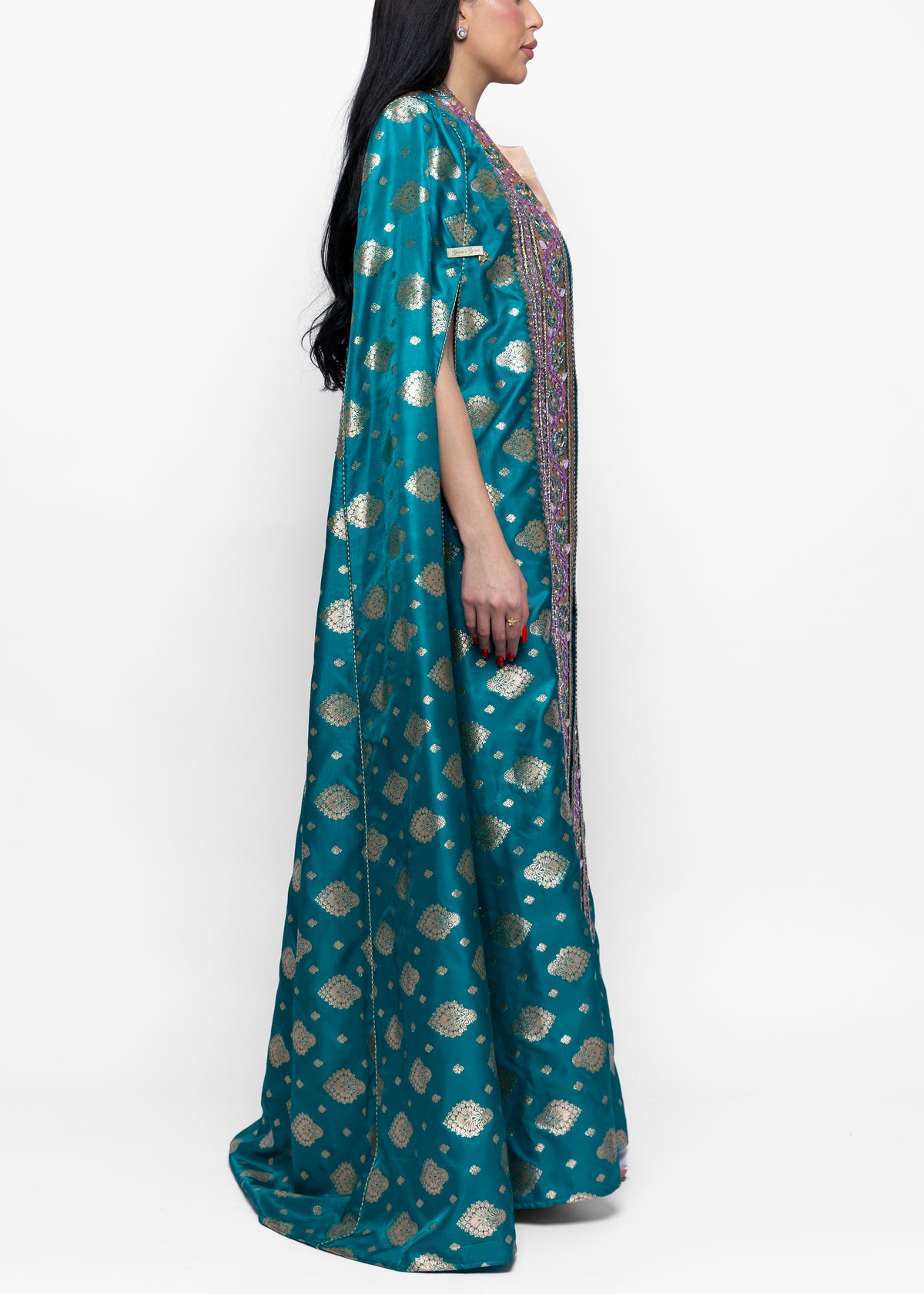 Sumaya Azure Medallion Cape