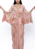 Haifa Blush Zari Counture Kaftan