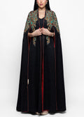 Ruqaya Noir Turquoise Cape