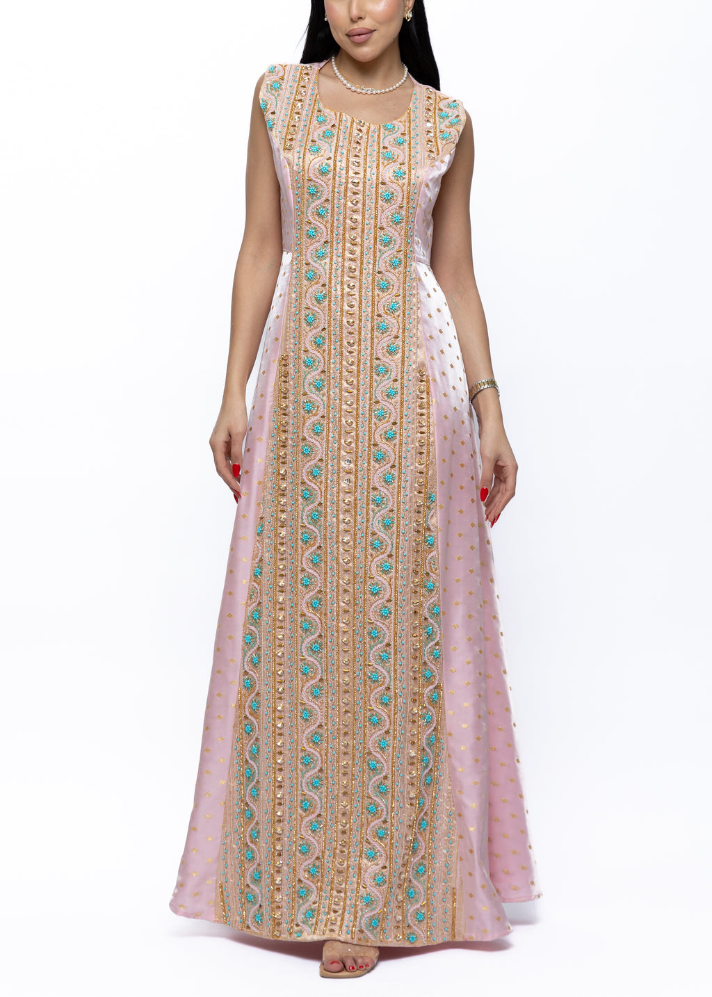 Nour Embroidered Couture Gown