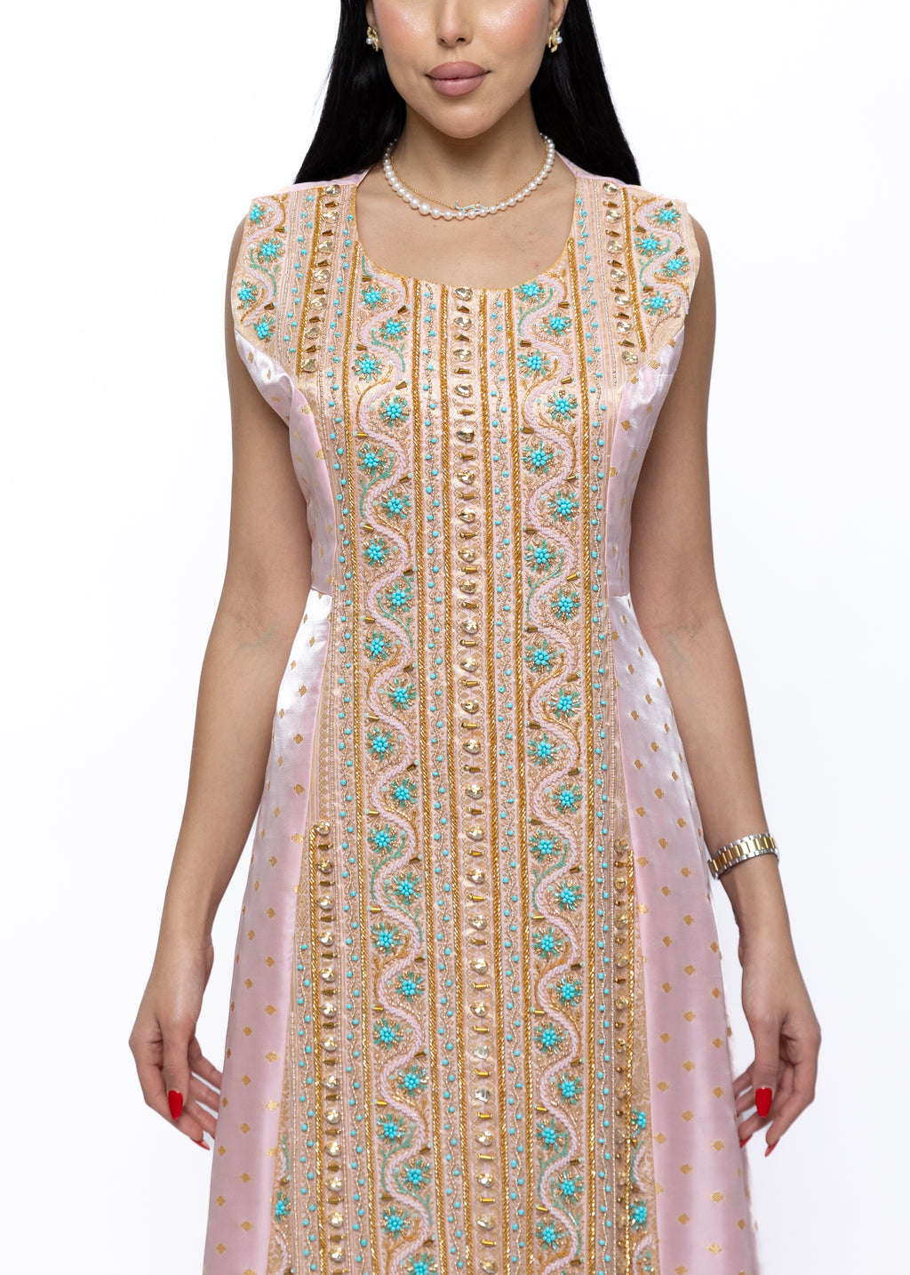 Nour Embroidered Couture Gown