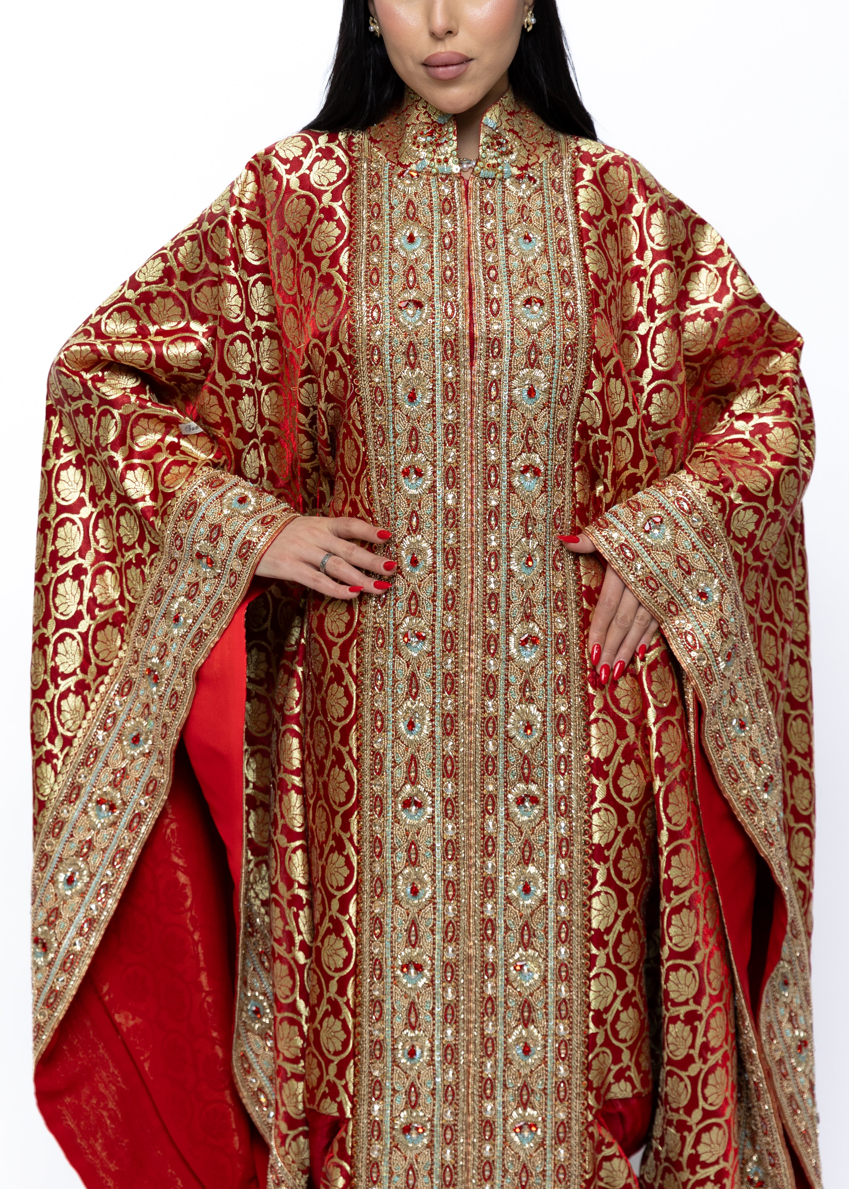 Yaqout Royal Henna Kaftan