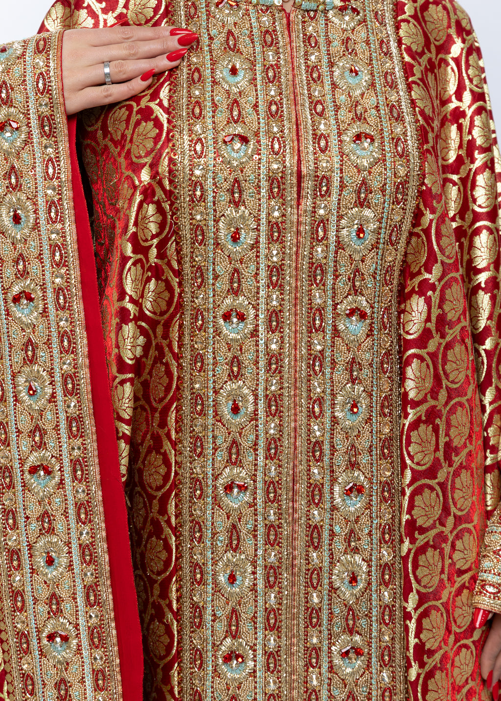 Yaqout Royal Henna Kaftan