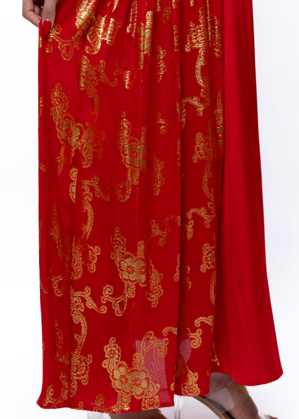 Jouri Royal Henna Dress