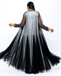 Cleopatra Noir Tulle Bisht