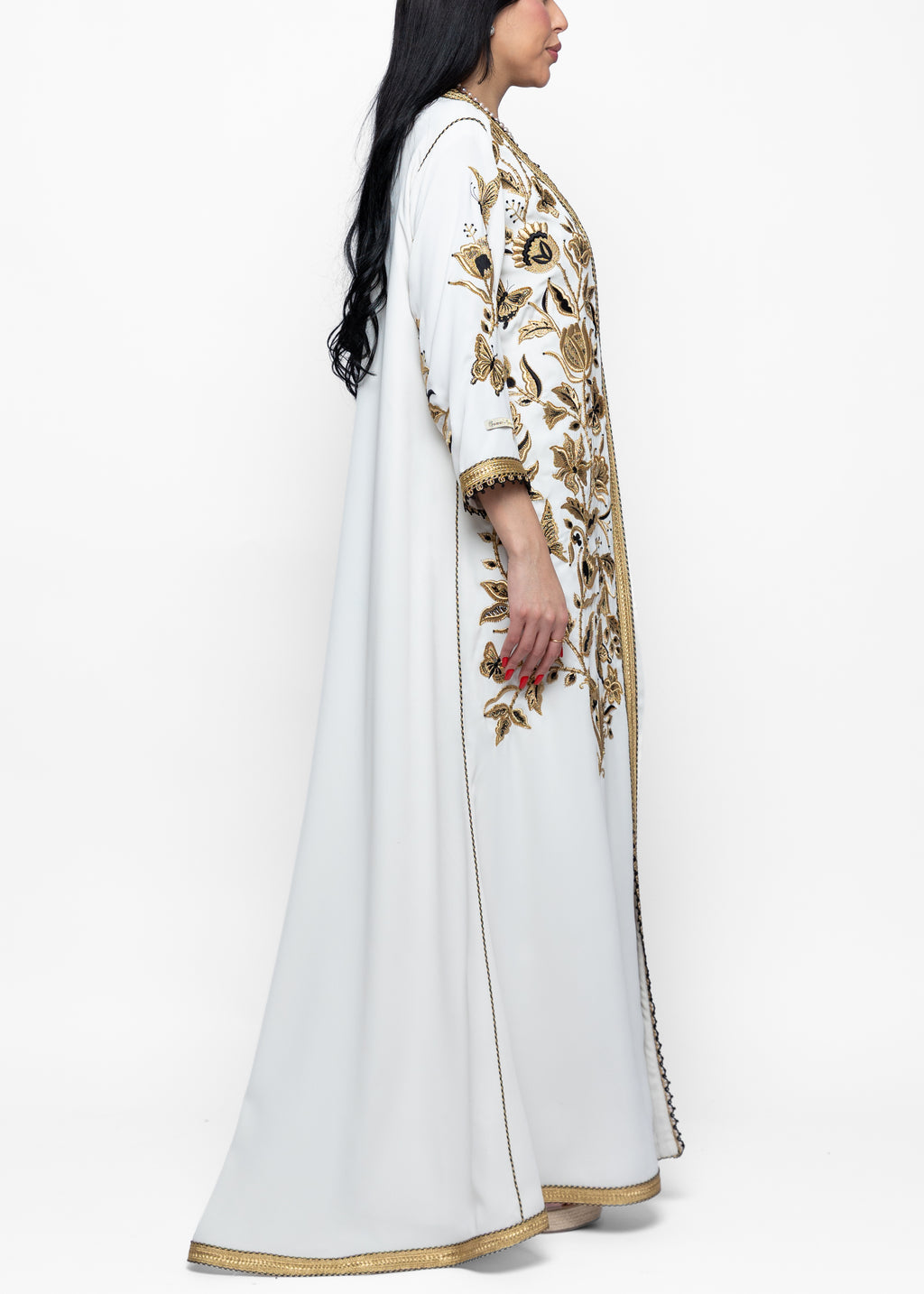 Yusra Ivory Garden Jalabiya