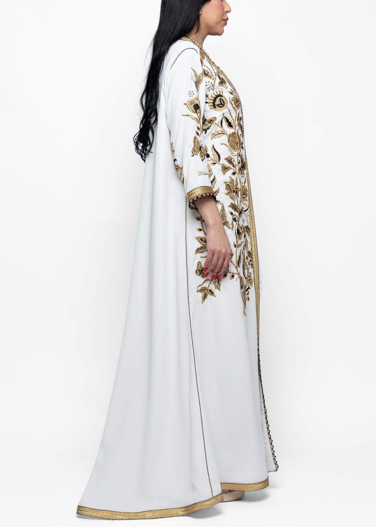 Yusra Ivory Garden Jalabiya