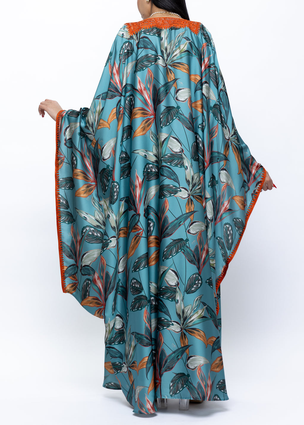 Farasha Bisht Tropical Butterfly Print