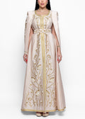 Manal Champagne Rose Kaftan