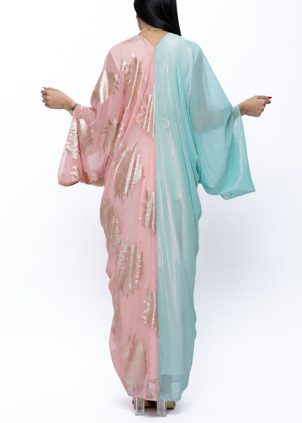 Aisha Dual-Tone Couture Kaftan