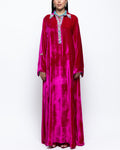 Marwa Fuchsia Tie-Dye Jalabiya