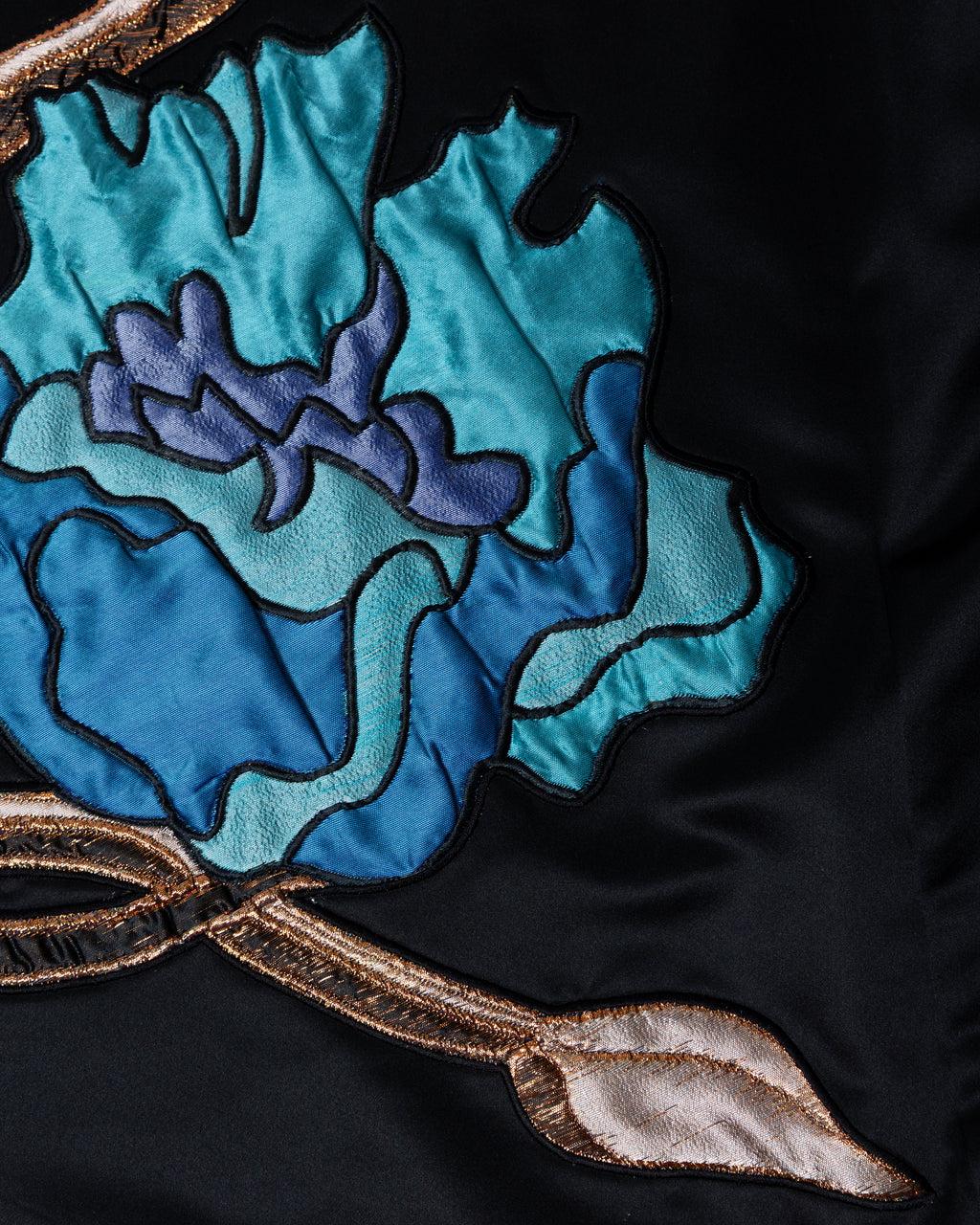 Razan Shades of Blue Couture Cape