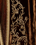 Hayat Bronze Scroll Cape