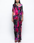 Dalal Butterfly Brooch Abstract Fushia