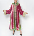 Wadha Rose Heritage Silk Velvet Kaftan